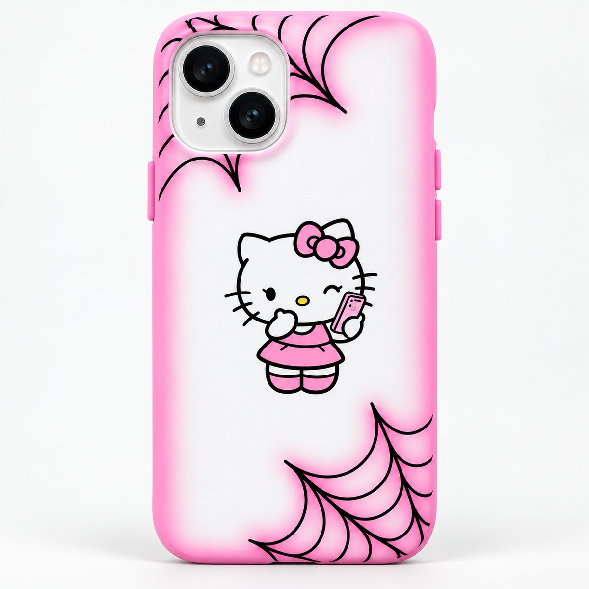 Kaeviq®Pembe Hello Kitty Tasarım Telefon Kılıfı