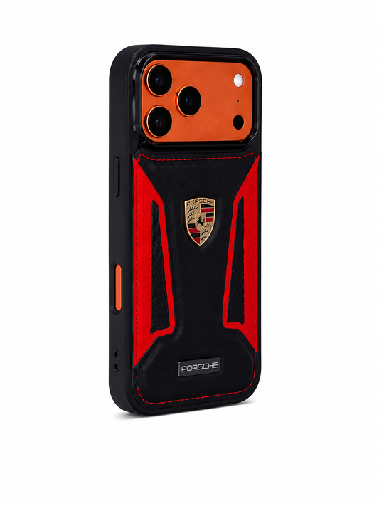 Kaeviq CarCase Kırmızı Siyah Porsche