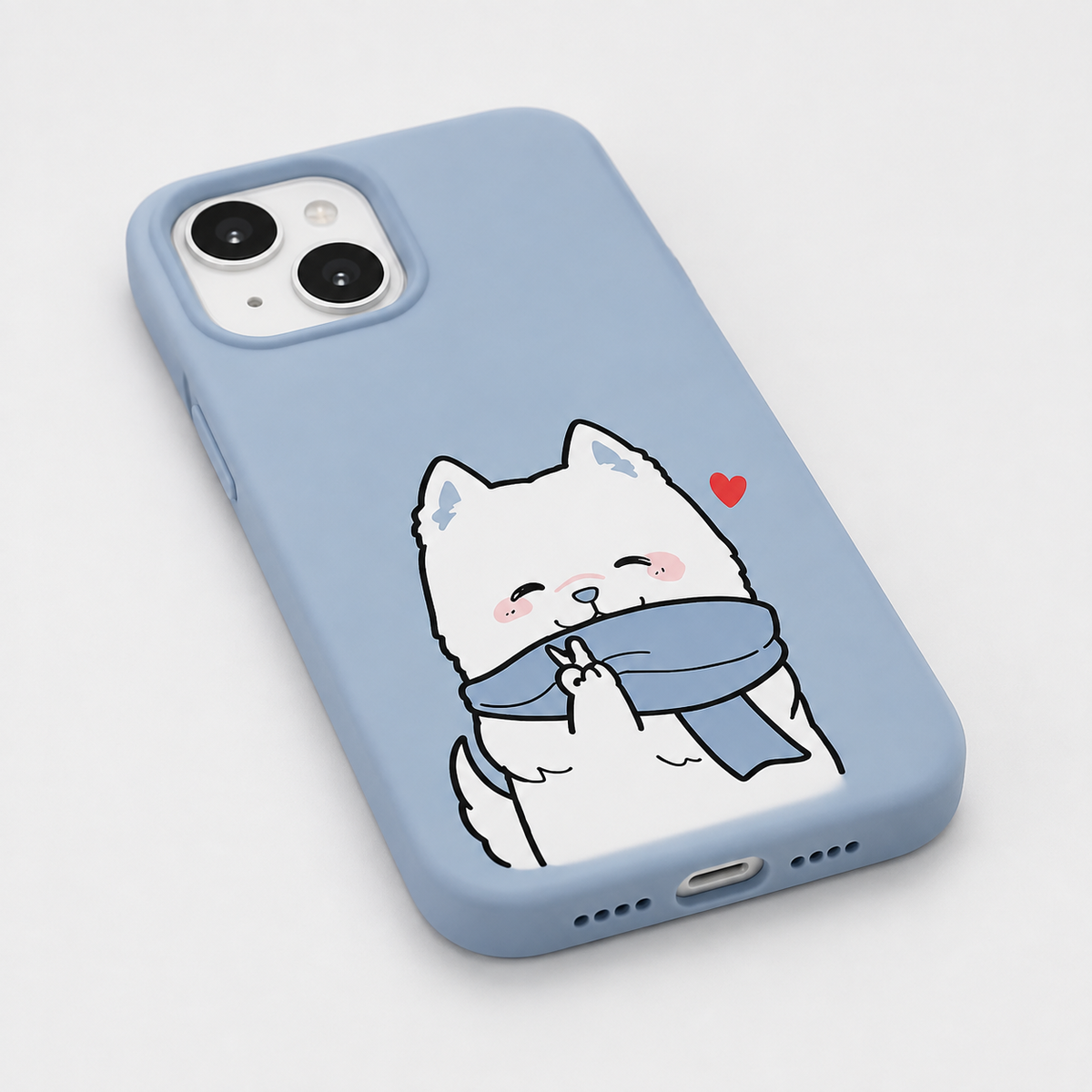 Kaeviq®Snowy Cat Tasarım Telefon Kılıfı