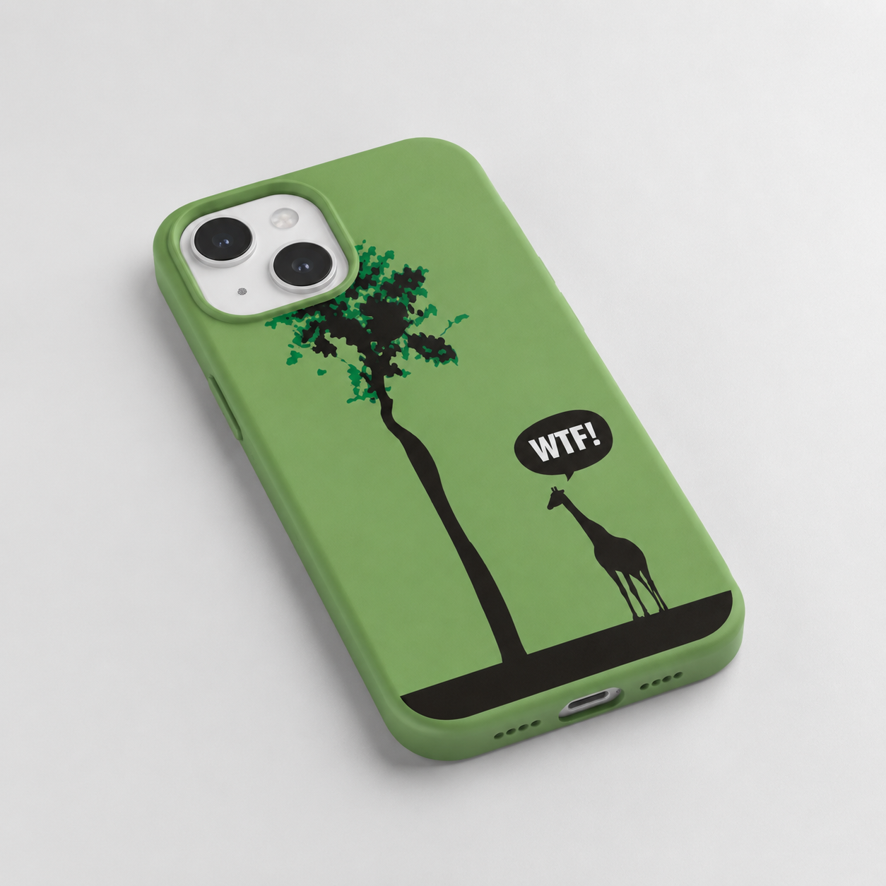 Kaeviq®Short Giraffe Problems Tasarım Telefon Kılıfı