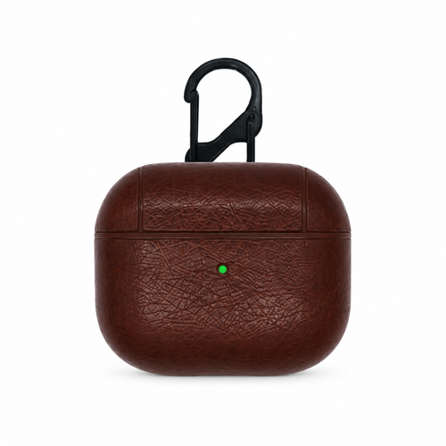 Kaeviq®Airpods Deri Koruma Kılıfı Koyu Kahverengi