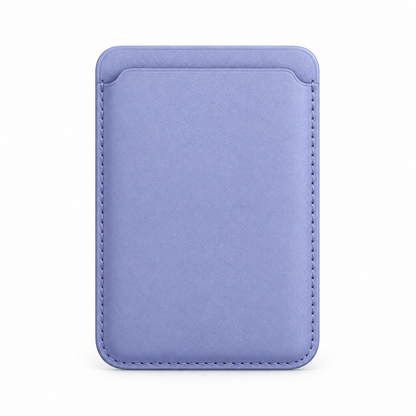 Kaeviq®Deri Magsafe Cüzdan Mavi Lila