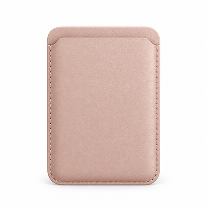 Kaeviq®Deri Magsafe Cüzdan Pudra Bej