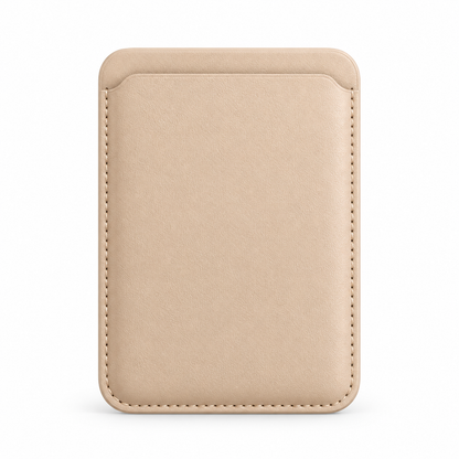 Kaeviq®Deri Magsafe Cüzdan Krem