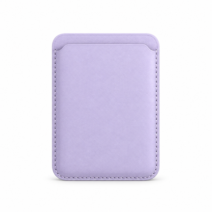 Kaeviq®Deri Magsafe Cüzdan Açık Lila