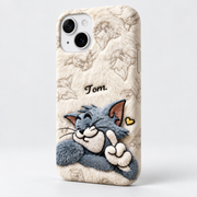 Kaeviq®Peluş Tom Tasarım Telefon Kılıfı