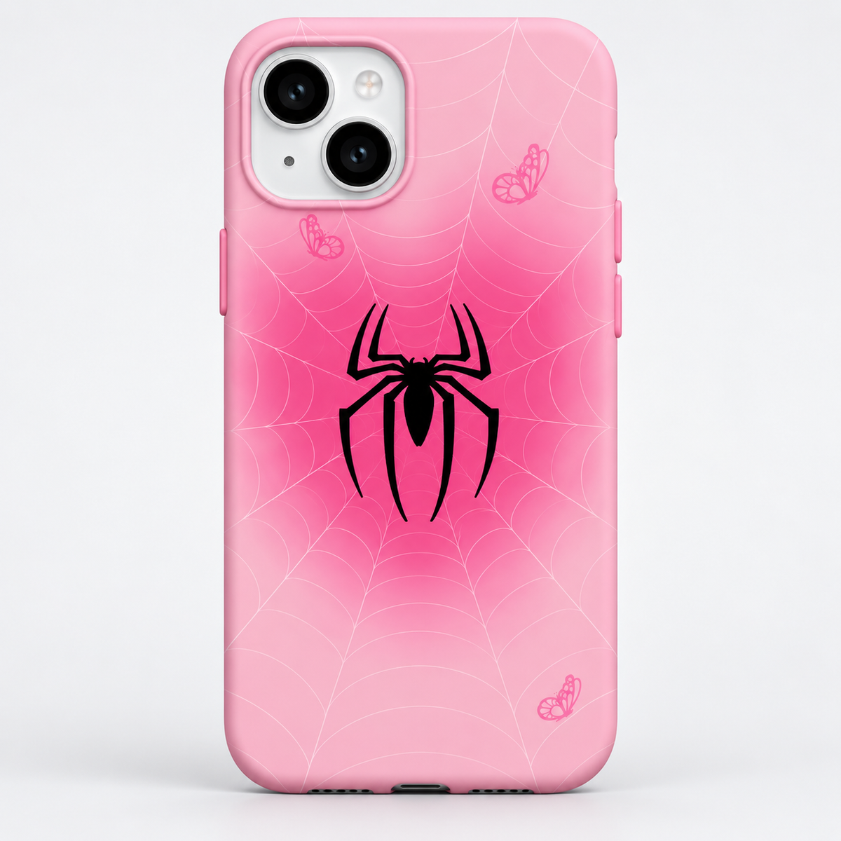 Kaeviq®Pembe Örümcek Tasarım Telefon Kılıfı