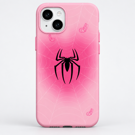 Kaeviq®Pembe Örümcek Tasarım Telefon Kılıfı