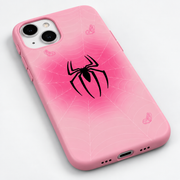 Kaeviq®Pembe Örümcek Tasarım Telefon Kılıfı