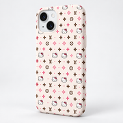 Kaeviq® Pembe Monogram Tasarım Telefon Kılıfı