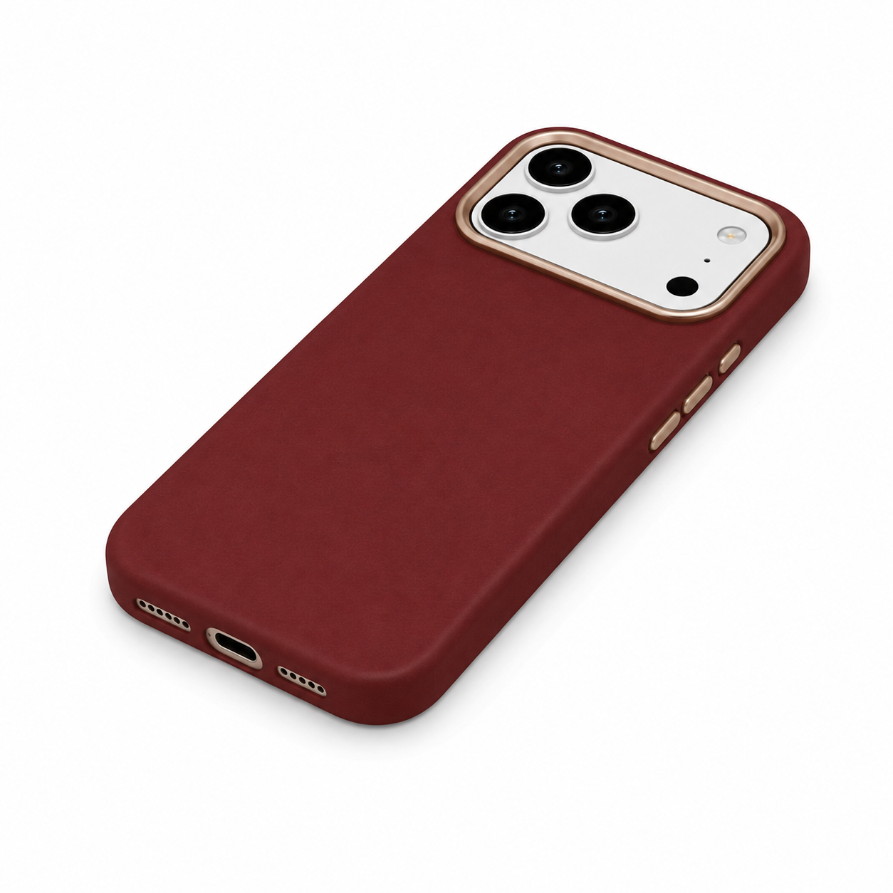 Kaeviq® Metal Deri  Bordo