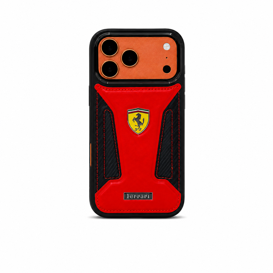 Kaeviq®CarCase Kırmızı Siyah Ferrari