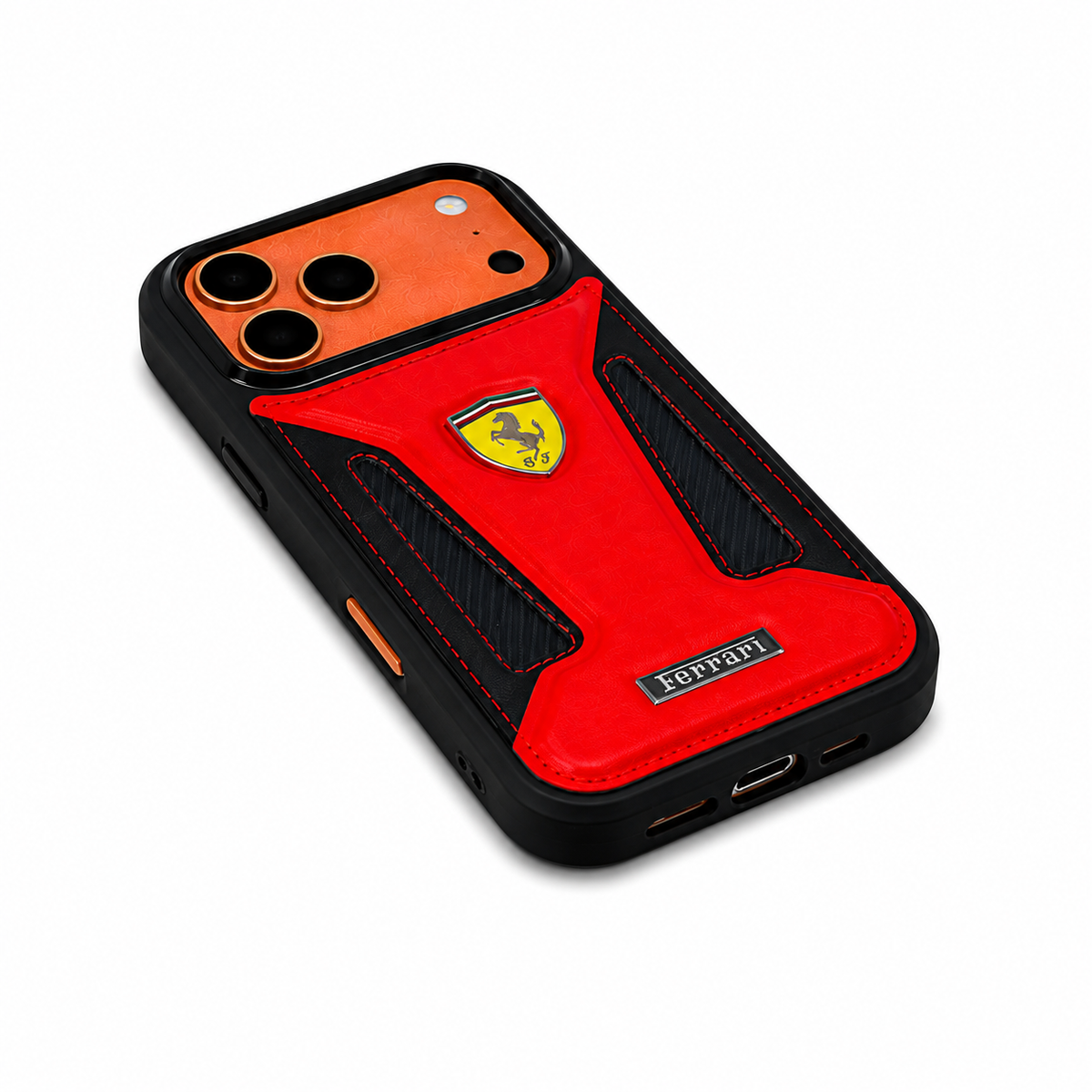 Kaeviq®CarCase Kırmızı Siyah Ferrari