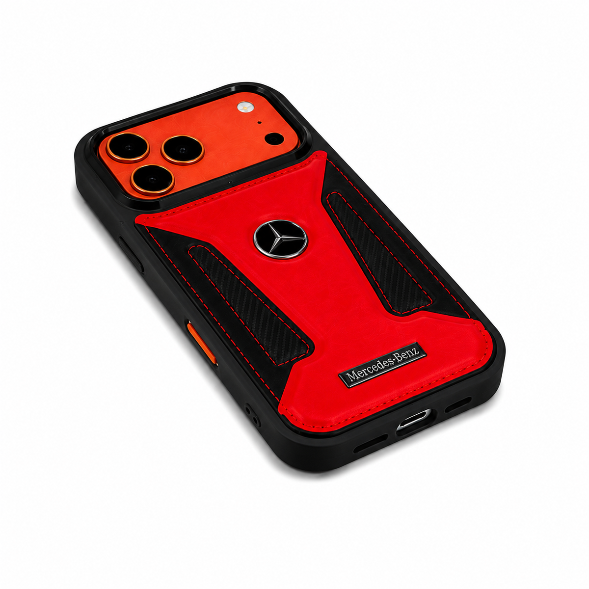 Kaeviq® CarCase Kırmızı Siyah Mercedes
