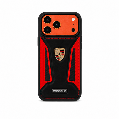Kaeviq® CarCase Kırmızı Siyah Porsche