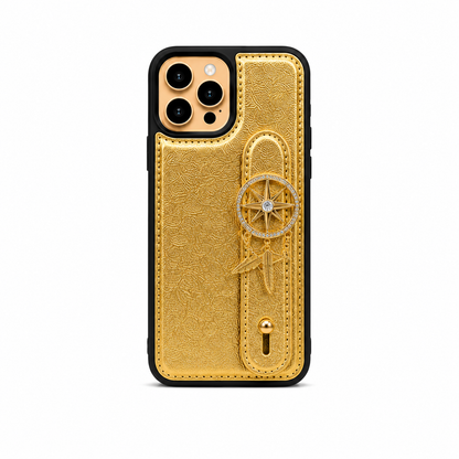 Kaeviq® El Geçmeli Gold Pusula