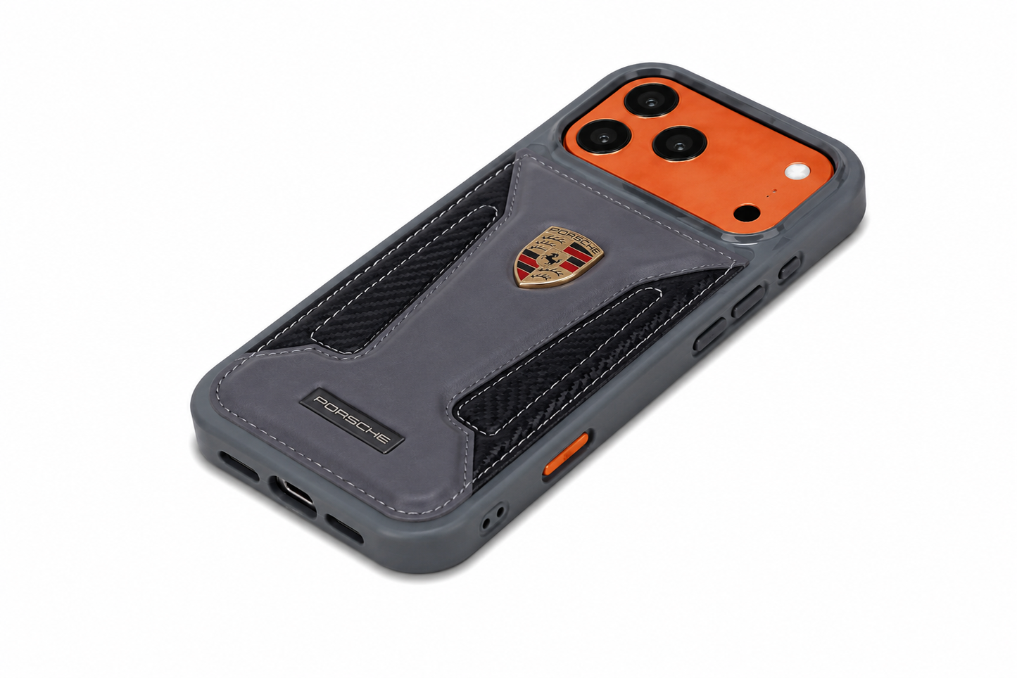 Kaeviq CarCase Siyah Gri Porsche