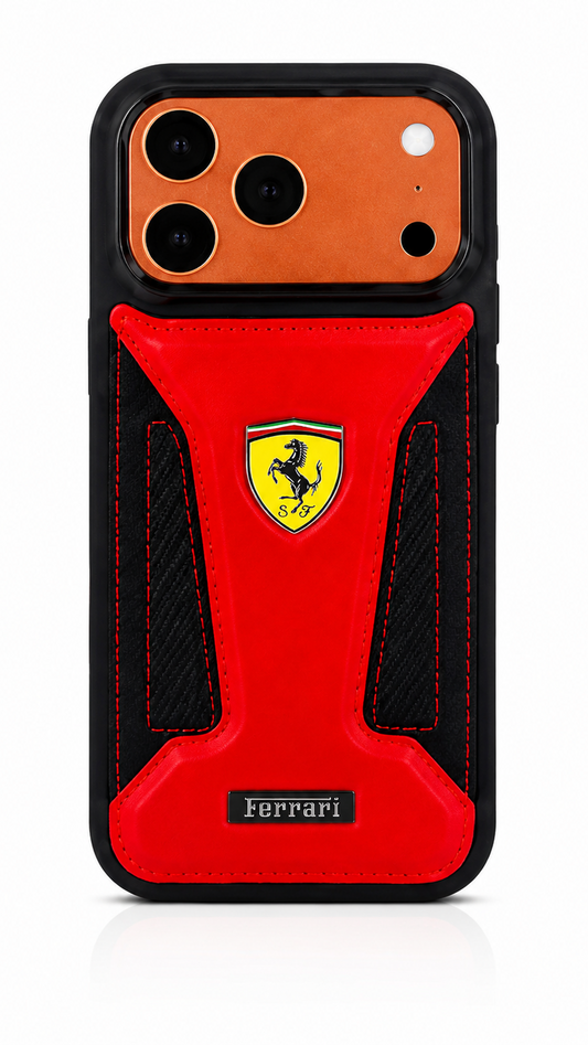 Kaeviq CarCase Kırmızı Siyah Ferrari