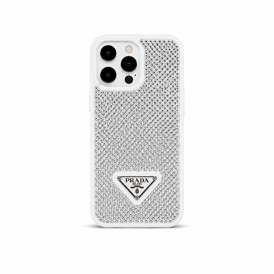 Kaeviq®Prada Taşlı Beyaz