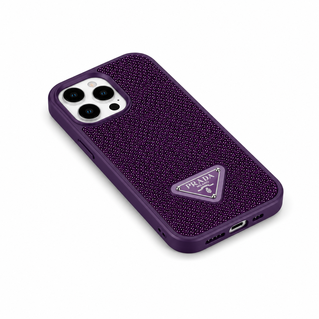 Kaeviq®Prada Taşlı Mor