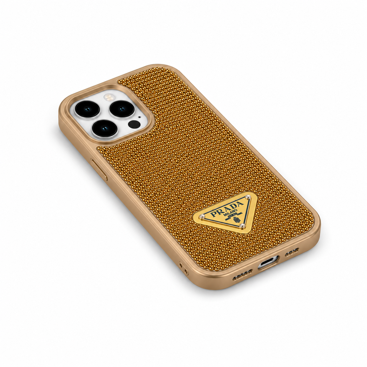 Kaeviq®Prada Taşlı Gold