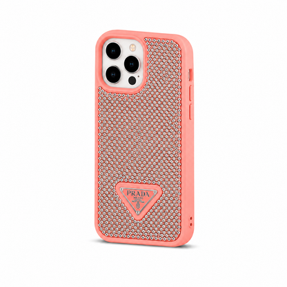 Kaeviq®Prada Taşlı Pudra Pembe
