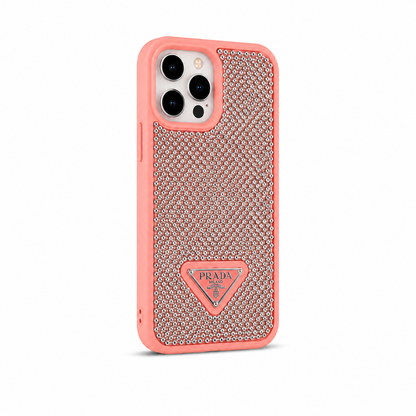 Kaeviq®Prada Taşlı Pudra Pembe
