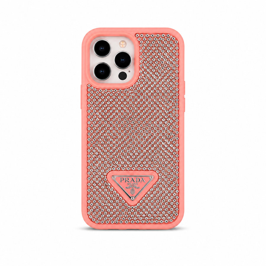 Kaeviq®Prada Taşlı Pudra Pembe