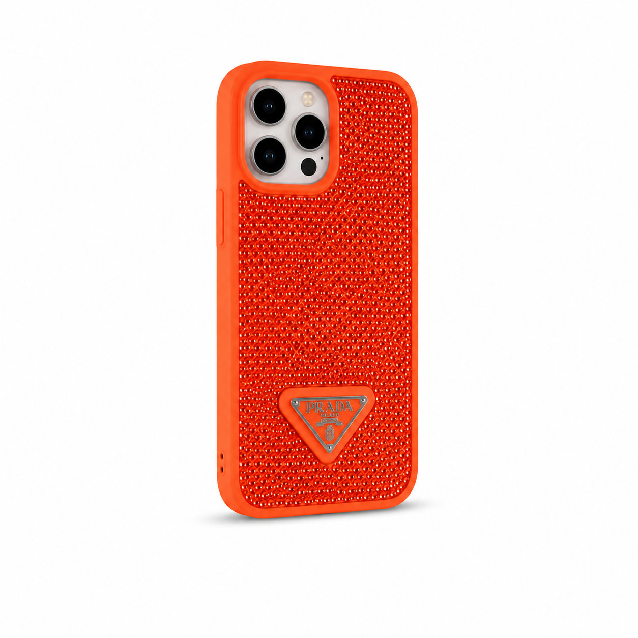 Kaeviq®Prada Taşlı Turuncu