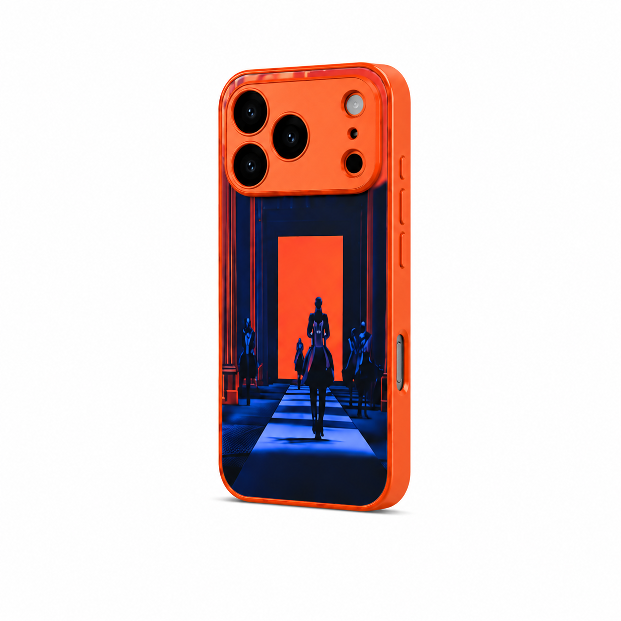Hermes Turuncu  Geometrik Geçiş
