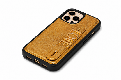 Kaeviq El Geçmeli Gold Love