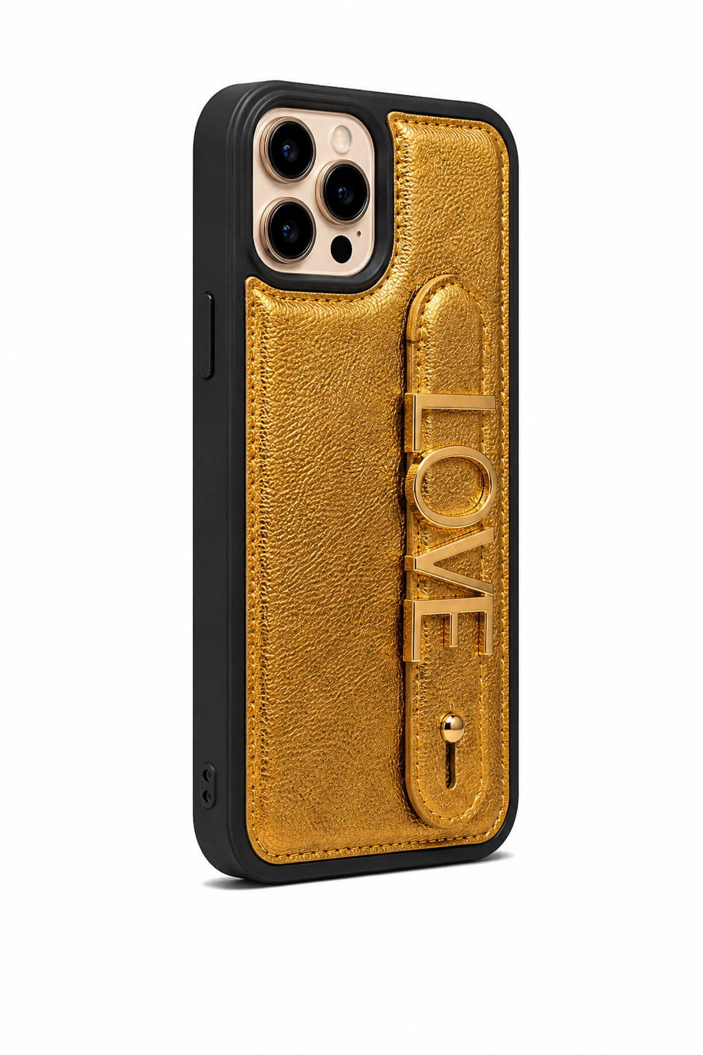 Kaeviq El Geçmeli Gold Love