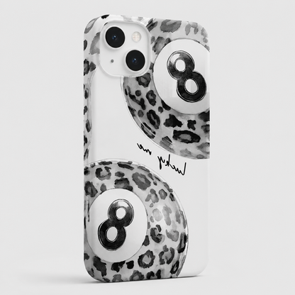 Kaeviq®Leopar 8 Ball Tasarım Telefon Kılıfı