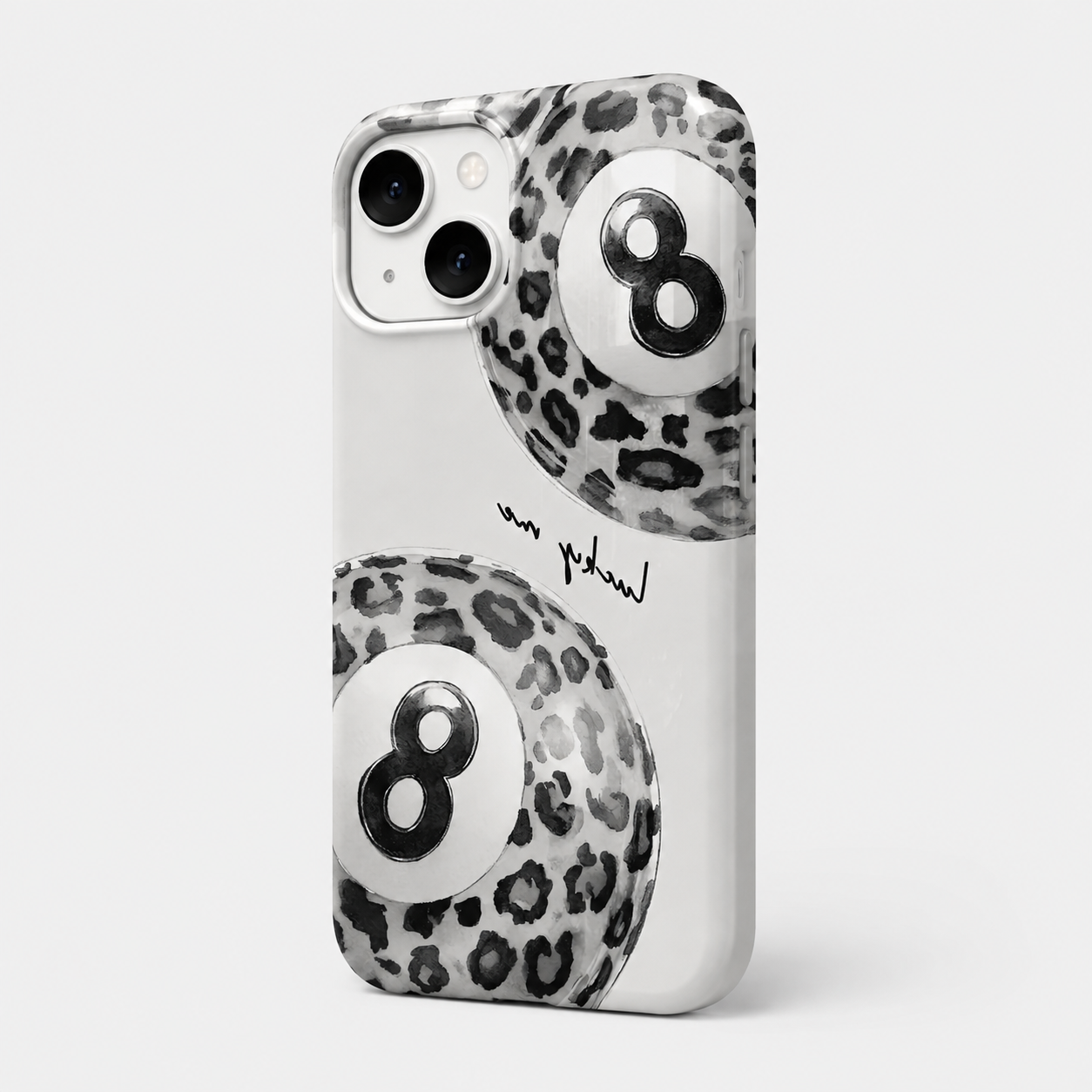Kaeviq®Leopar 8 Ball Tasarım Telefon Kılıfı