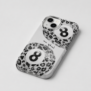 Kaeviq®Leopar 8 Ball Tasarım Telefon Kılıfı
