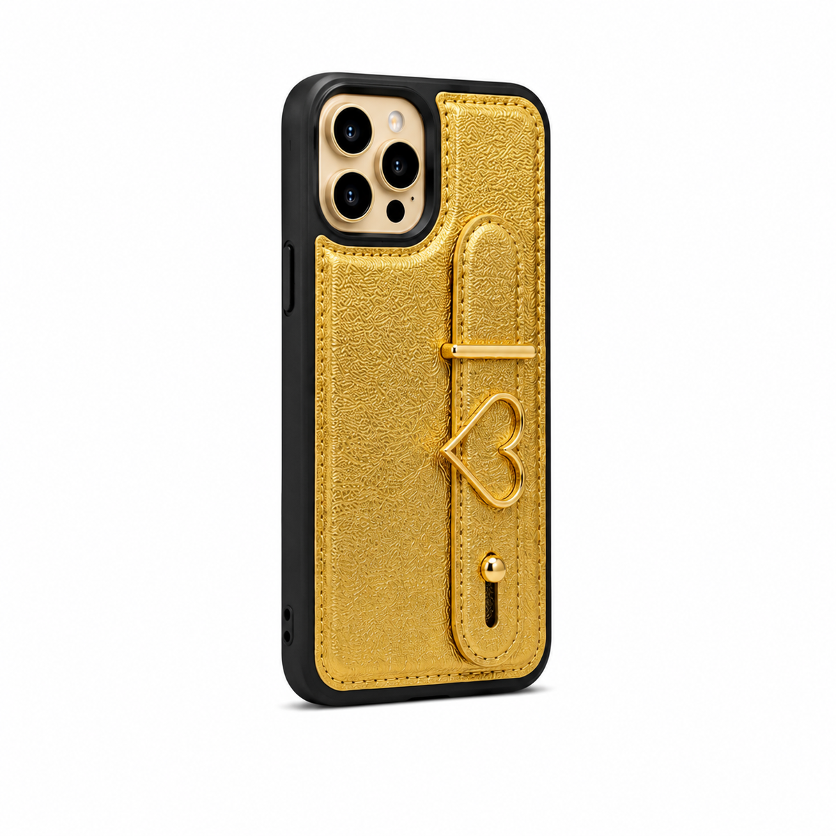 Kaeviq® El Geçmeli Gold Kalp