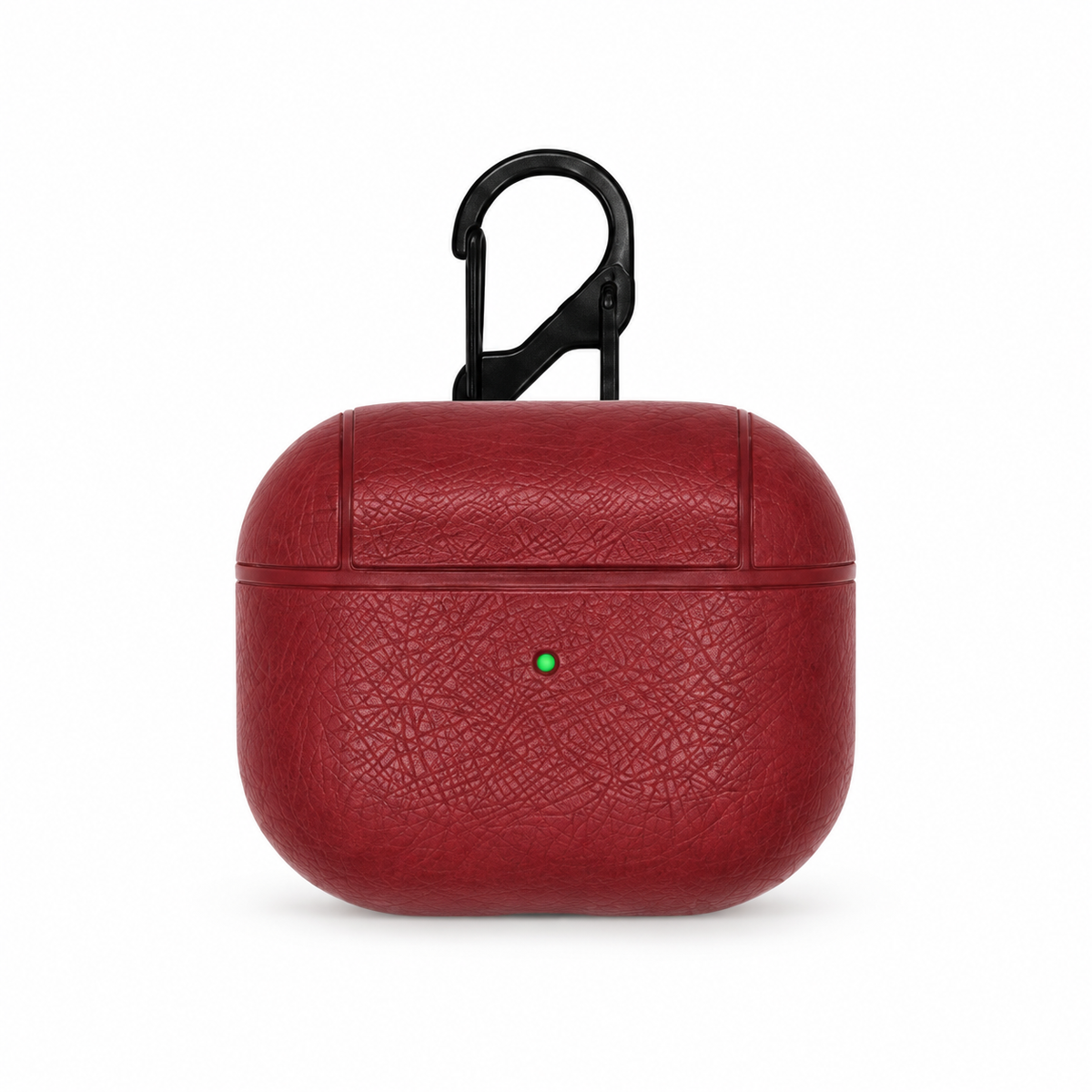 Kaeviq®Airpods Deri Koruma Kılıfı Bordo