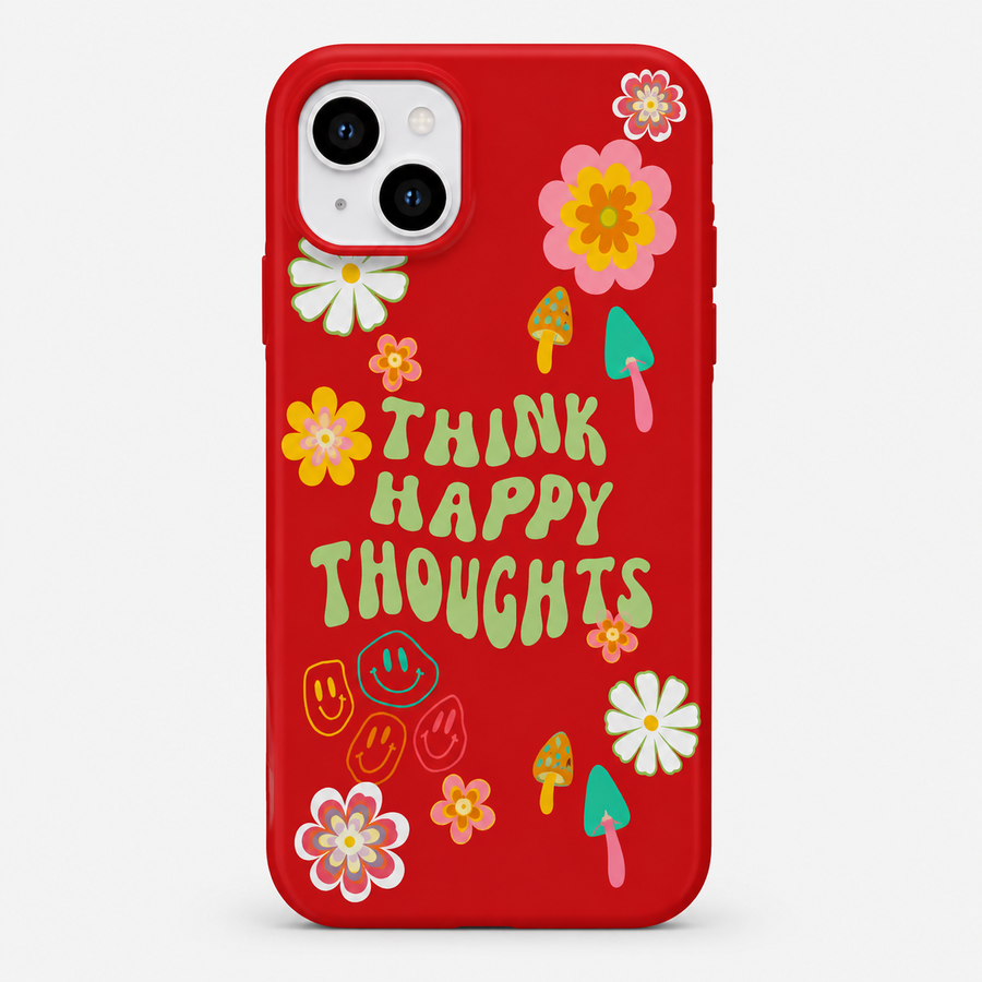 Kaeviq®Think Happy Thoughts Tasarım Kılıf