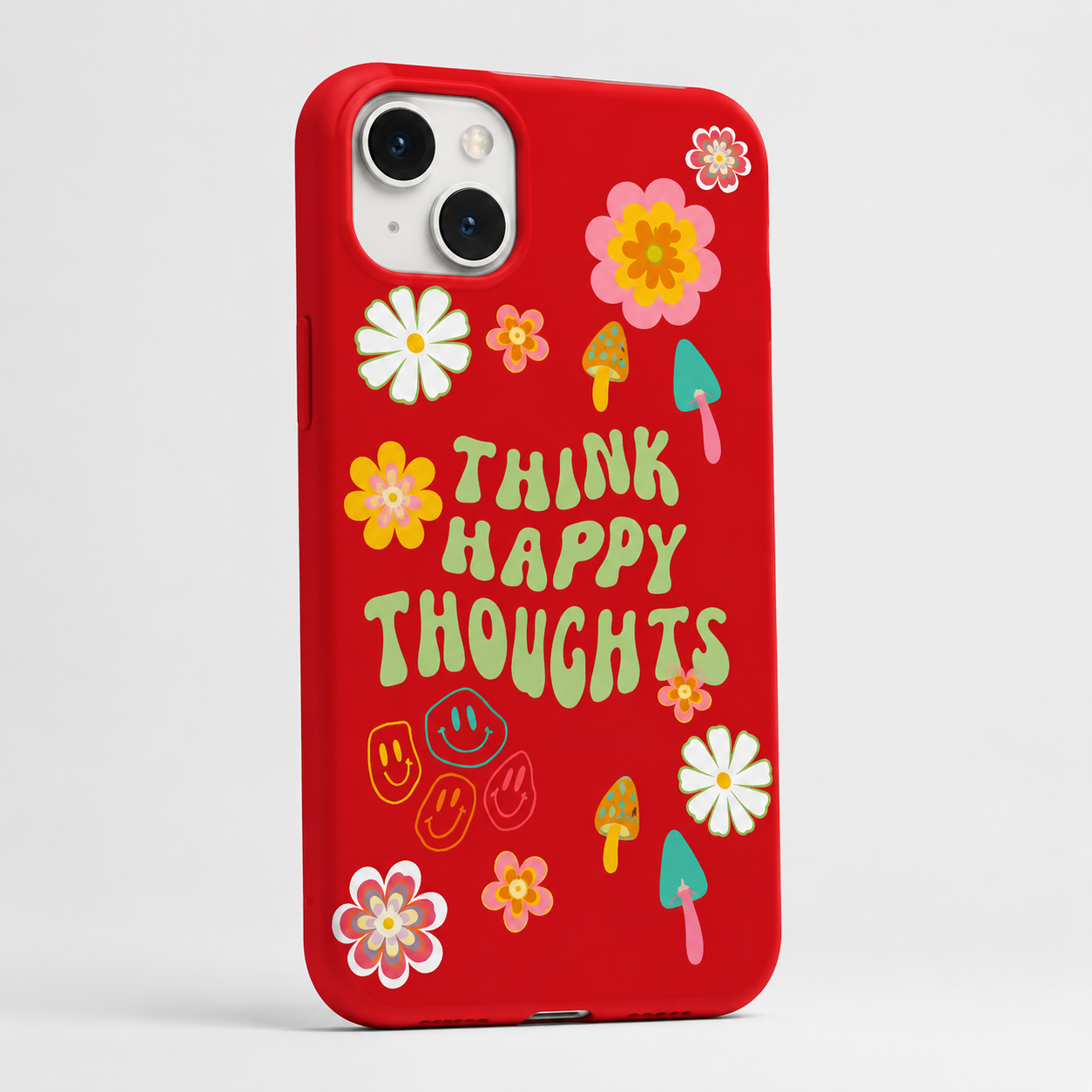 Kaeviq®Think Happy Thoughts Tasarım Kılıf