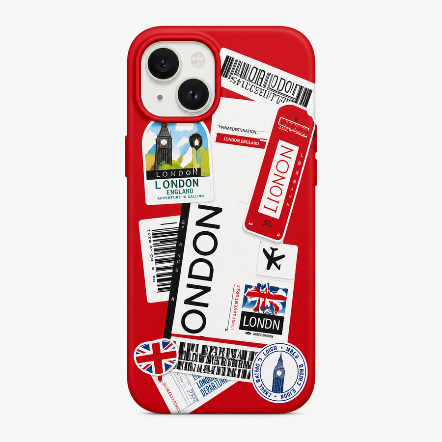 Kaeviq®London Vecation Tasarım Kılıf