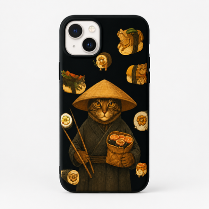Kaeviq®Samurai Neko Tasarım Telefon Kılıfı