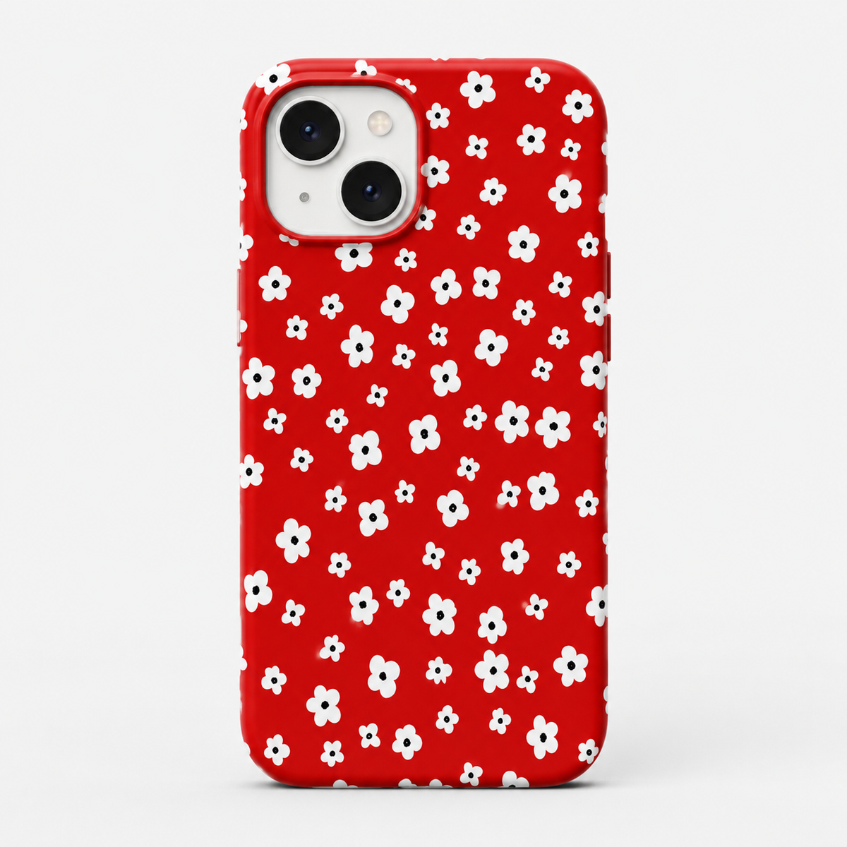 Kaeviq®White Flowers Garden Tasarım Telefon Kılıfı