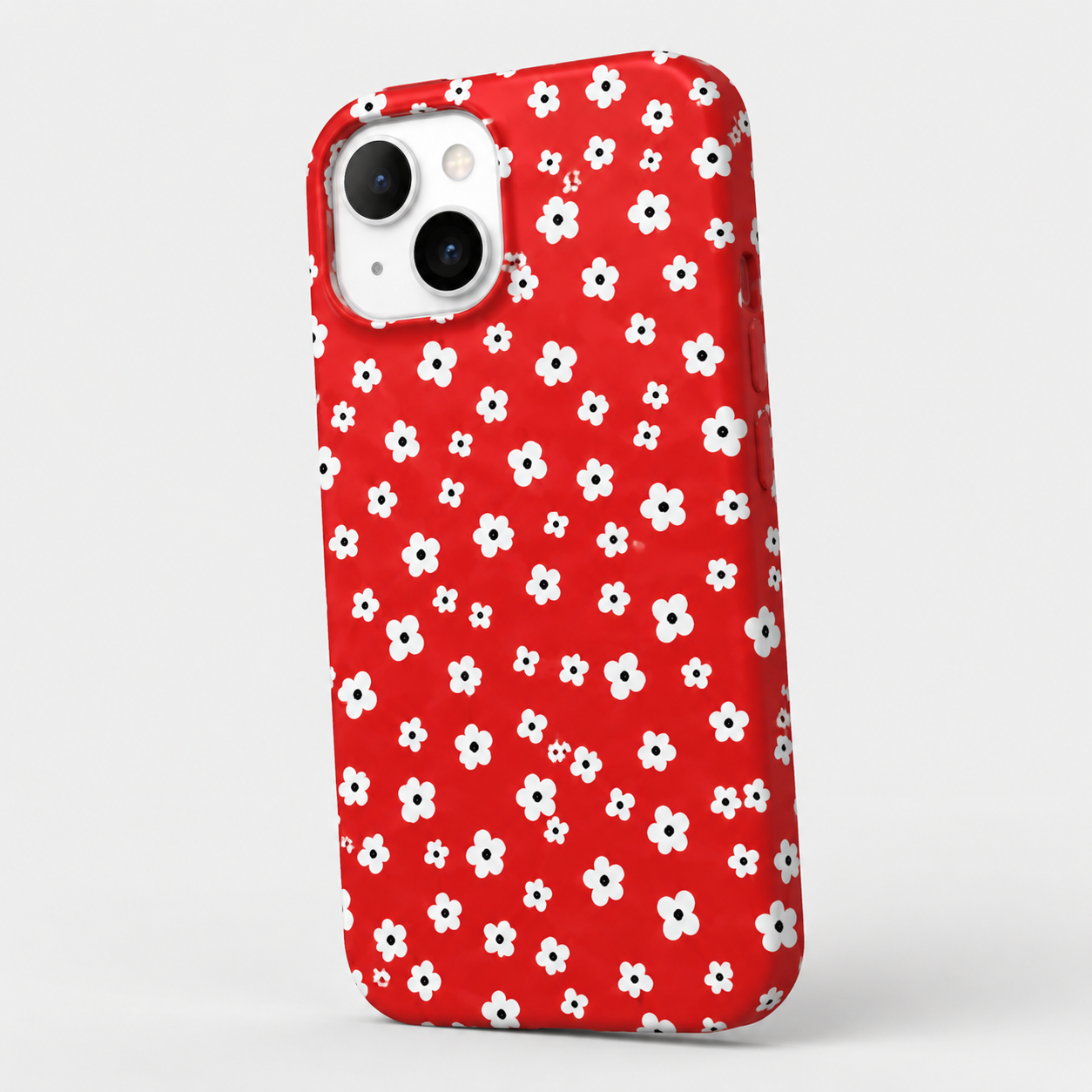 Kaeviq®White Flowers Garden Tasarım Telefon Kılıfı