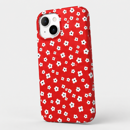Kaeviq®White Flowers Garden Tasarım Telefon Kılıfı