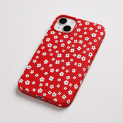 Kaeviq®White Flowers Garden Tasarım Telefon Kılıfı