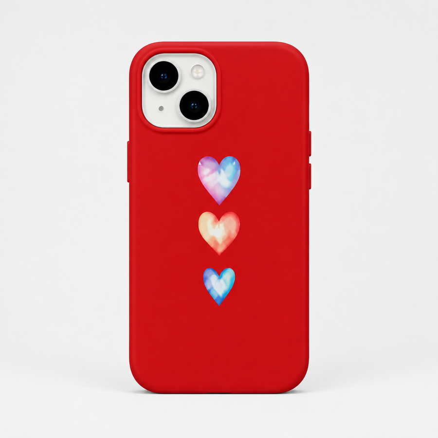 Kaeviq®Prism Hearts Tasarım Telefon Kılıfı