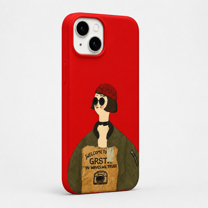 Kaeviq®Rebel Girl Tasarım Telefon Kılıfı