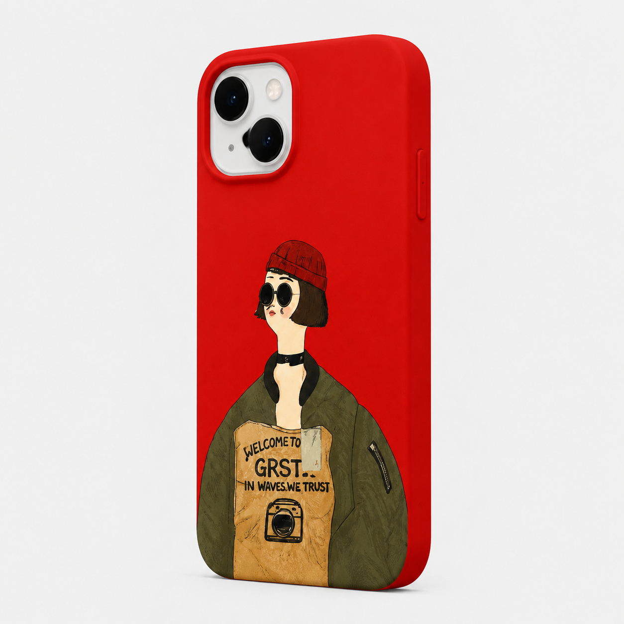 Kaeviq®Rebel Girl Tasarım Telefon Kılıfı