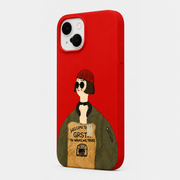 Kaeviq®Rebel Girl Tasarım Telefon Kılıfı