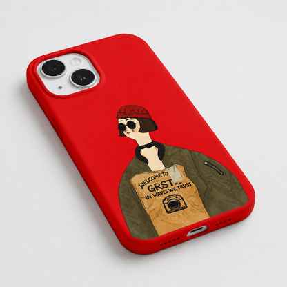 Kaeviq®Rebel Girl Tasarım Telefon Kılıfı